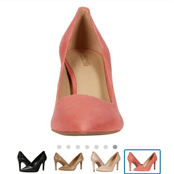 MICHAEL KORSDOROTHY FLEX SUEDE PUMPS - Picture 5 of 8